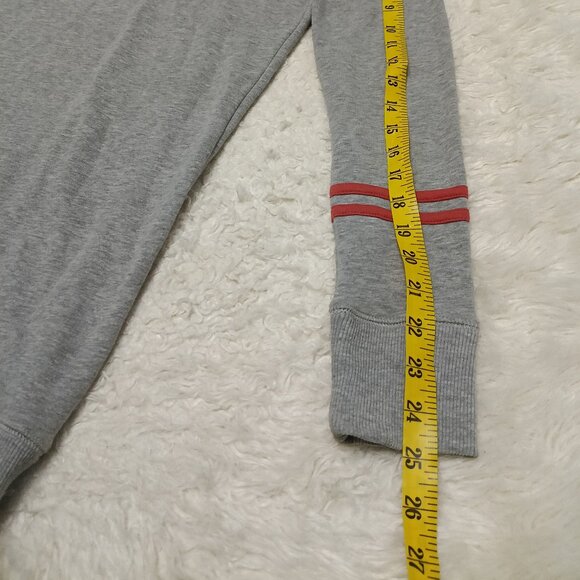 Free People Women's Gray Stripped Long Sleeves Dress Size M - Picture 6 of 8